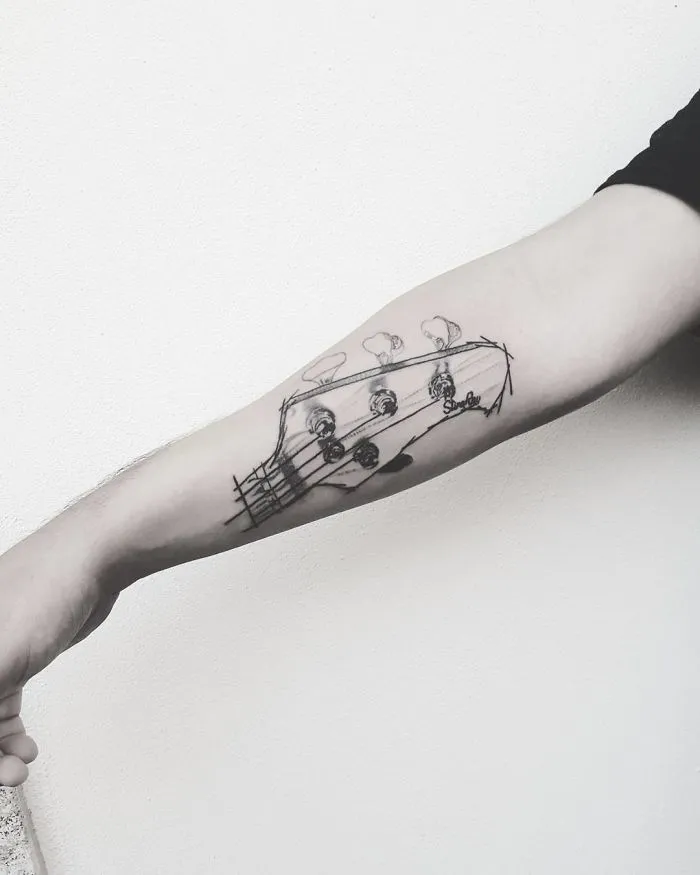 Colorful And Sketchy Tattoos By Vesna