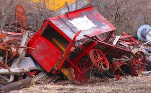 Walking In The Circus Wagon Graveyard