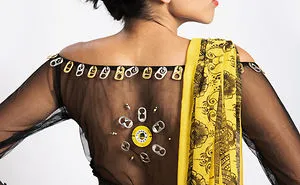 I Made A Saree By Recycling At The Age Of 17