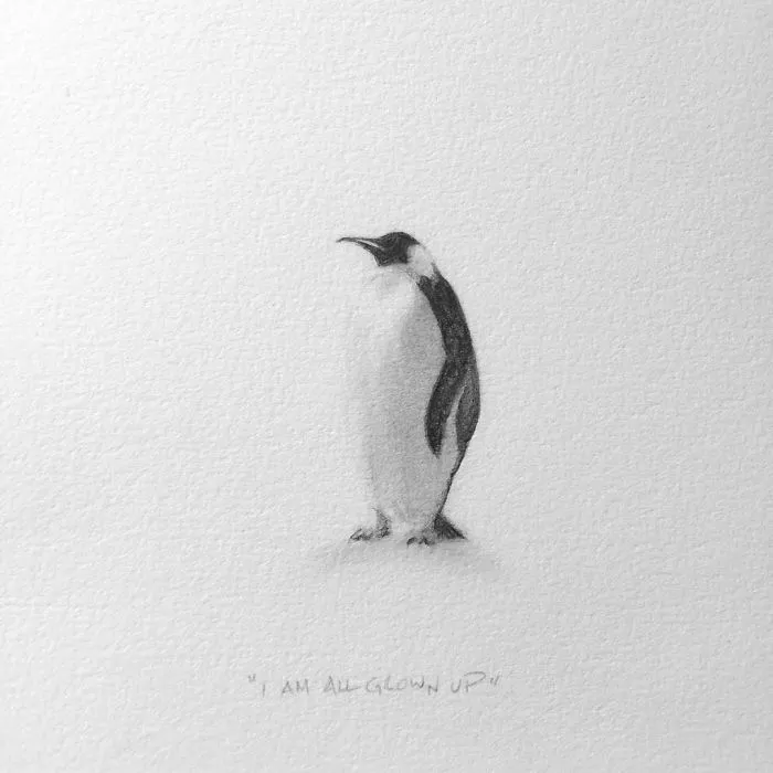 I Gave Up My Career To Raise A Family And To Stay Creative I Started Drawing Miniatures Every Day