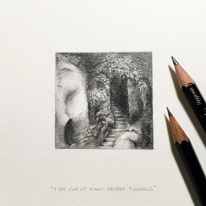 I Gave Up My Career To Raise A Family And To Stay Creative I Started Drawing Miniatures Every Day