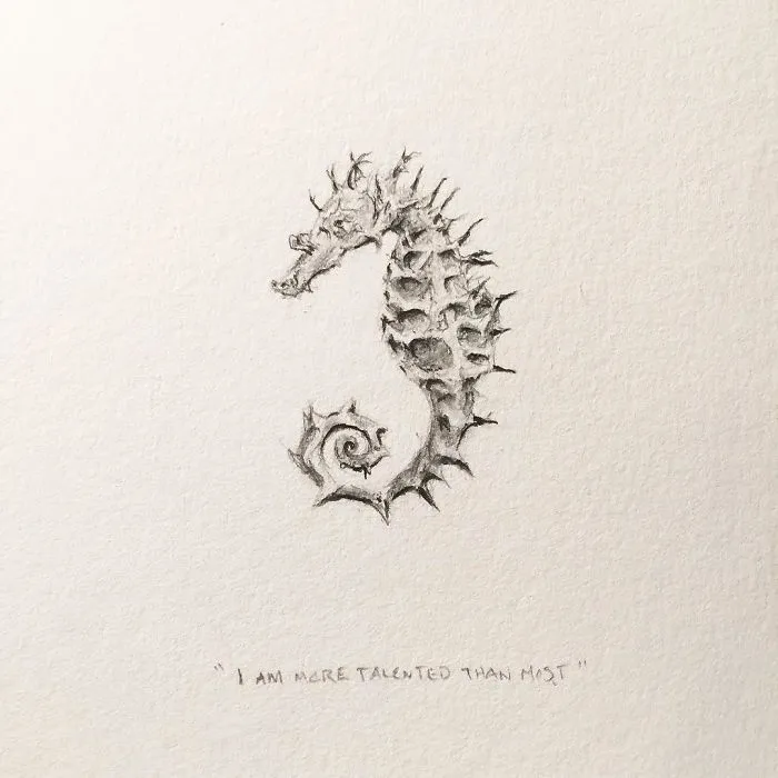 I Gave Up My Career To Raise A Family And To Stay Creative I Started Drawing Miniatures Every Day