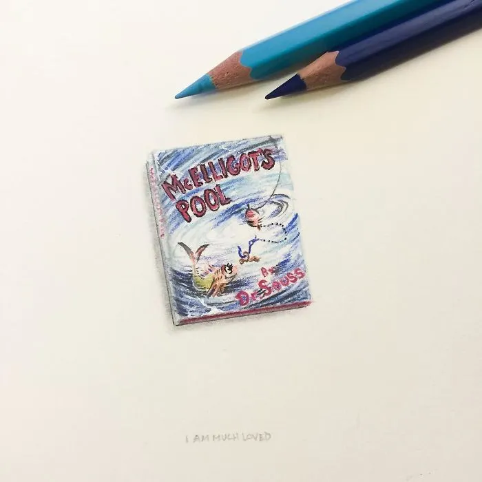 I Gave Up My Career To Raise A Family And To Stay Creative I Started Drawing Miniatures Every Day
