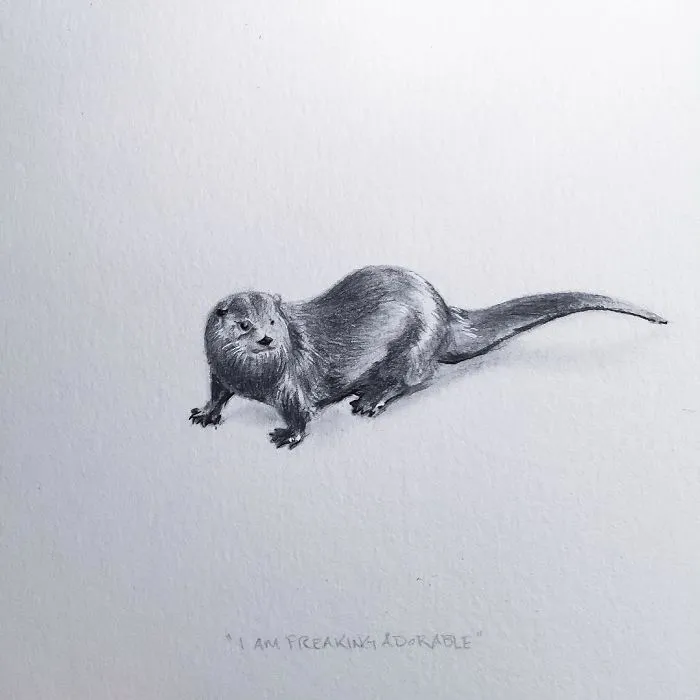 I Gave Up My Career To Raise A Family And To Stay Creative I Started Drawing Miniatures Every Day