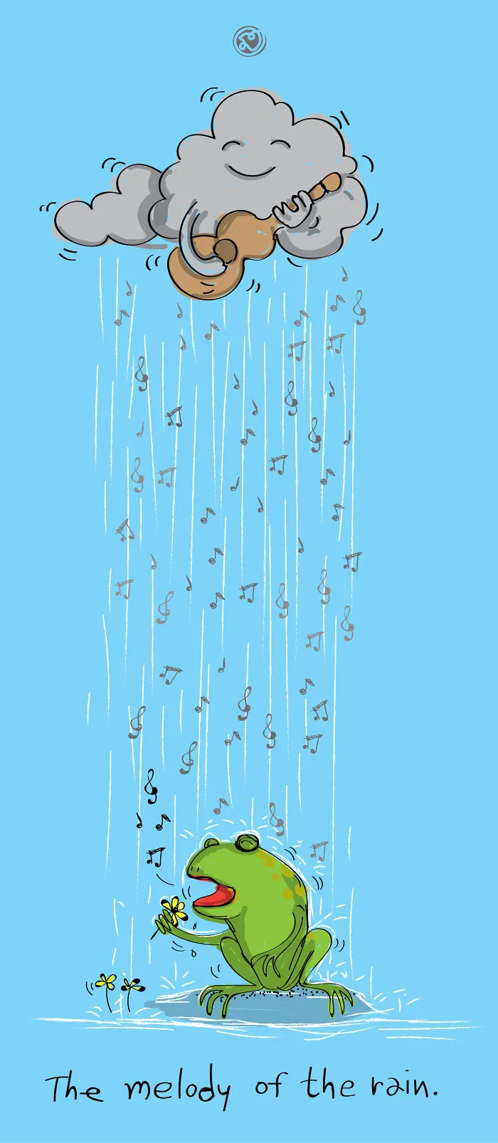 I Draw Cartoons With Cute Messages