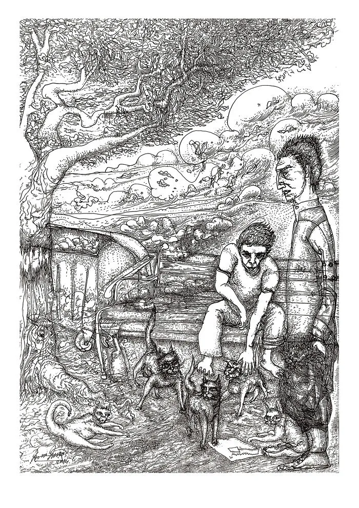 My Neo-Noir Drawings