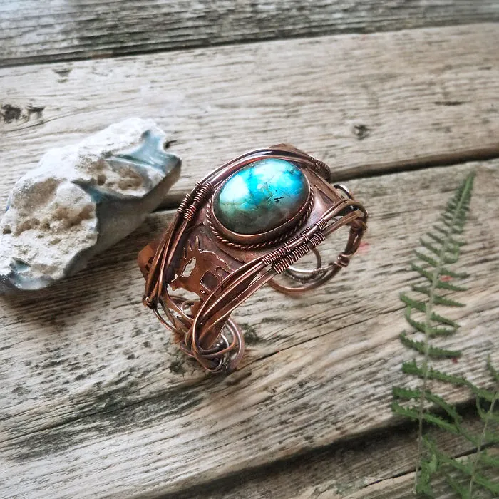 Large Ancient Forests Inspired Me To Create This Wire Wrapped Jewelry