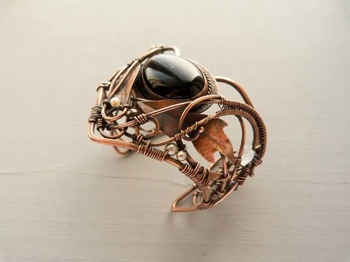Large Ancient Forests Inspired Me To Create This Wire Wrapped Jewelry