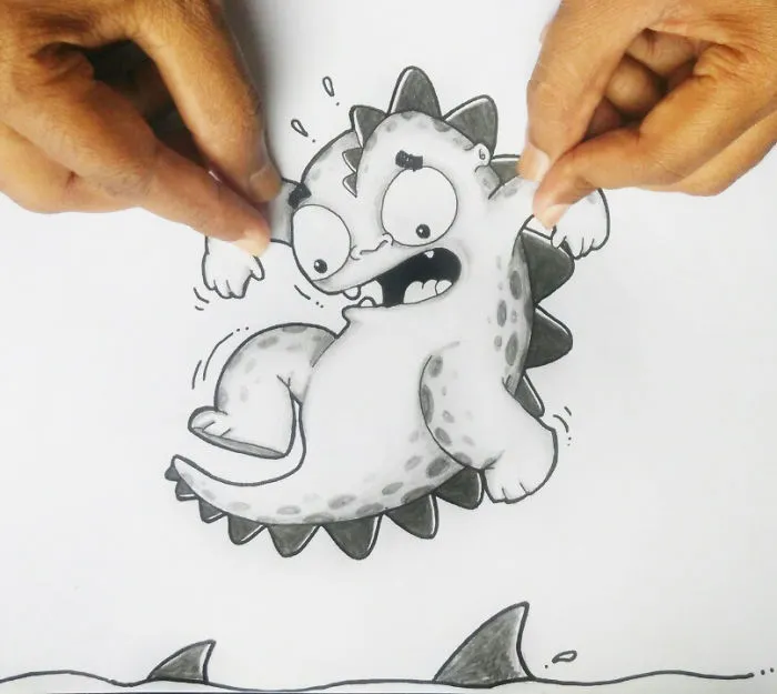 Playing With Our Little Cartoon Dragon Pet (Part 2)