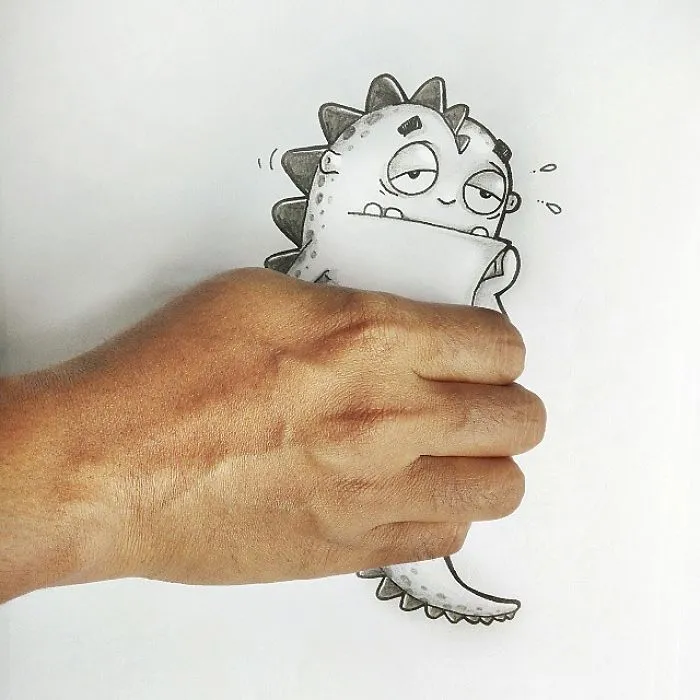 Playing With Our Little Cartoon Dragon Pet (Part 2)