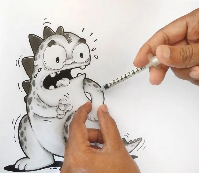 Playing With Our Little Cartoon Dragon Pet (Part 2)
