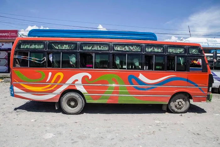 10+ Of The Most Colorful Local Buses In Nepal