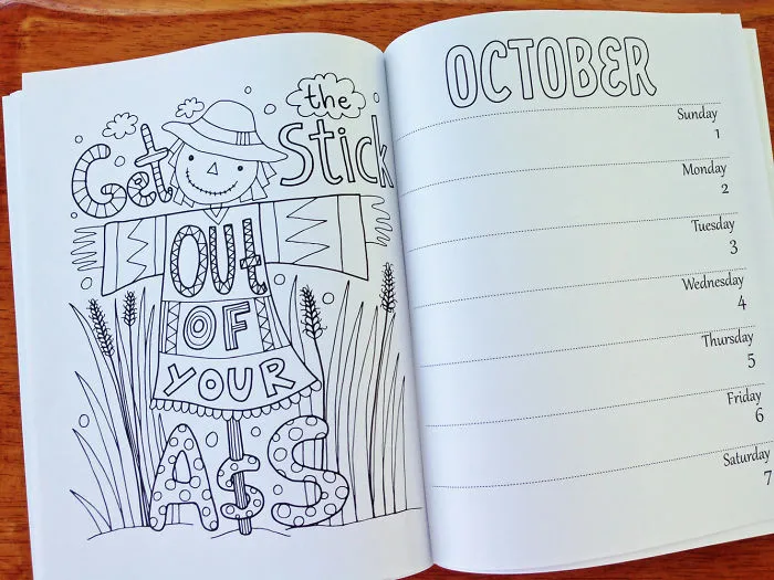 Shit I Need To Do Adult Coloring Book & Planner Adds Laughter To Your Busy Life