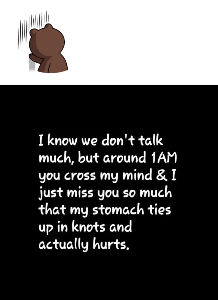 Brokenhearted Copywriter Recreate Sad Quotes And Match It With Brown Sticker