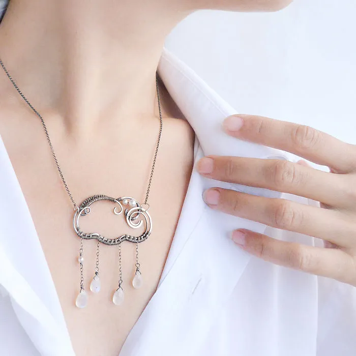 Large Ancient Forests Inspired Me To Create This Wire Wrapped Jewelry