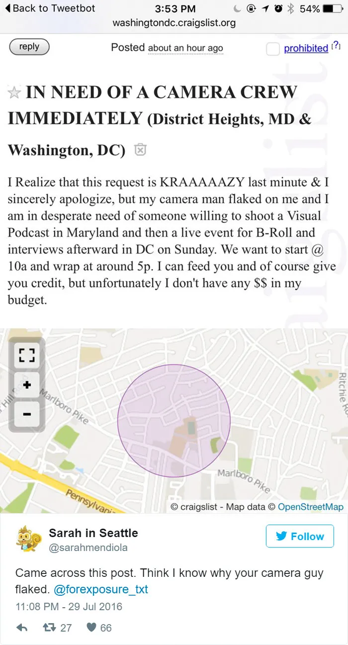 97 People Who Think They Can Pay Artists In "Exposure"