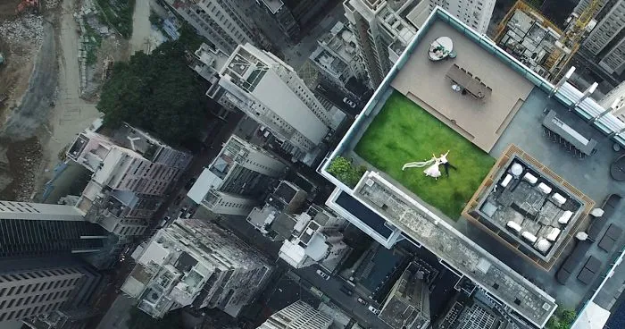 After Accidentally Shooting These Newlyweds On The Rooftop, Photographer Asks Internet To Help Him Find The Couple