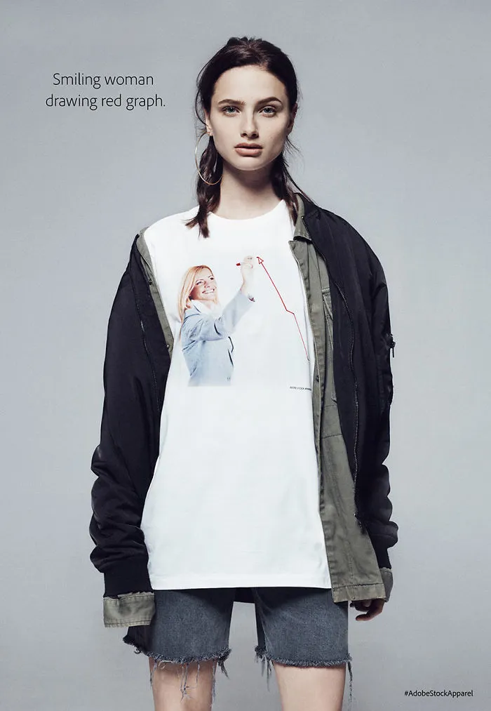 Adobe Has Just Launched A Clothing Line With The Worst Stock Photos