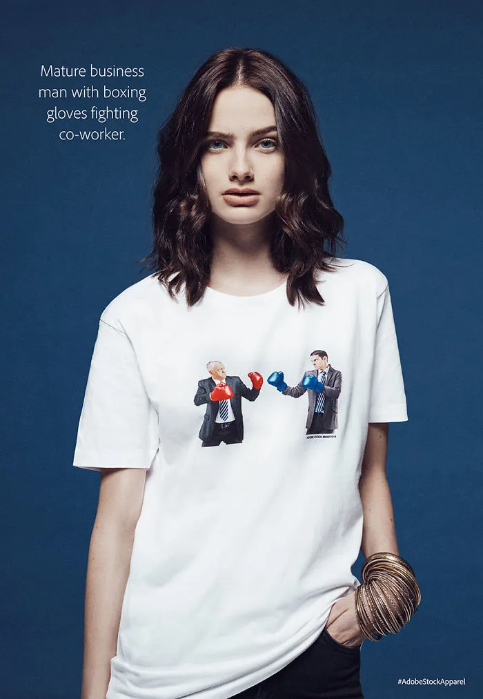 Adobe Has Just Launched A Clothing Line With The Worst Stock Photos