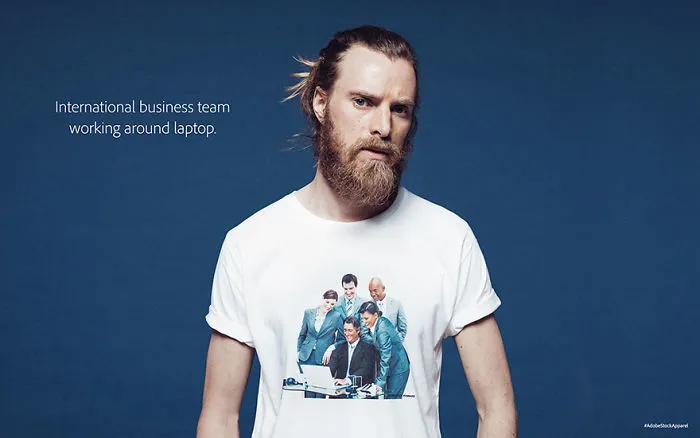Adobe Has Just Launched A Clothing Line With The Worst Stock Photos