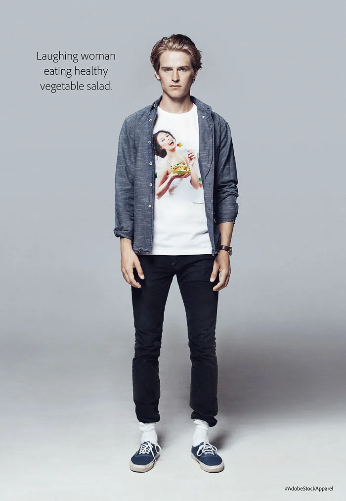 Adobe Has Just Launched A Clothing Line With The Worst Stock Photos
