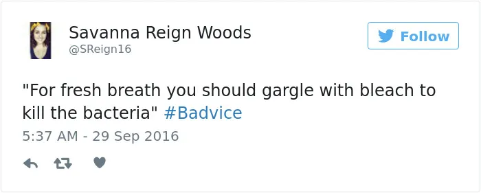 People Share The Worst Advice They've Ever Received #Badvice