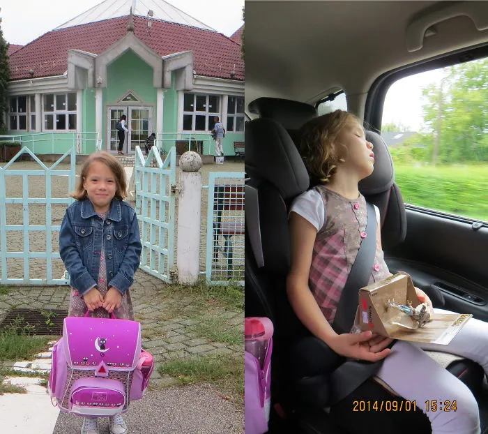 Antes y después