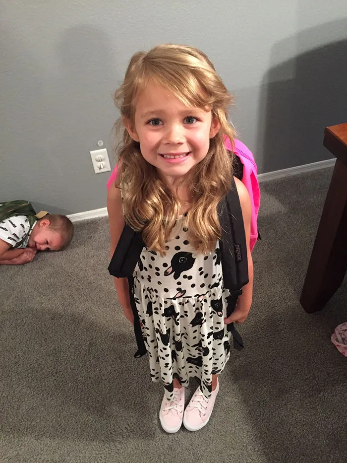 There's Two Types Of Kids On The First Day Of School