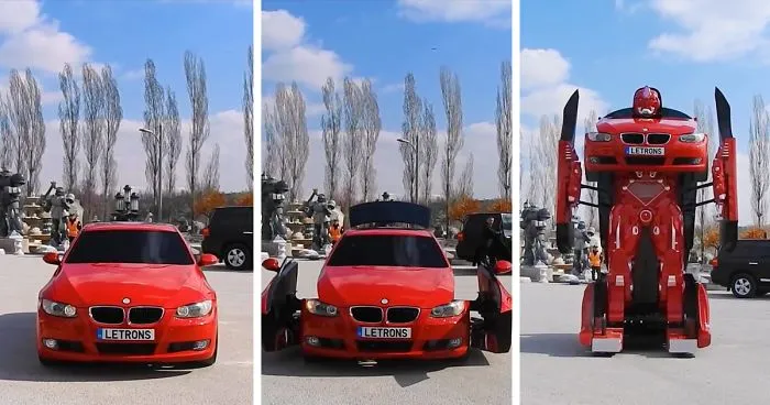 Turkish Engineers Just Made A Real-Life Driveable BMW Transformer (Video)