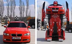 Turkish Engineers Just Made A Real-Life Driveable BMW Transformer (Video)