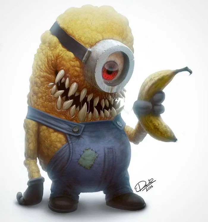 11 of Your Favorite Childhood Cartoon Characters Turned Into Monsters Will Give You Nightmares