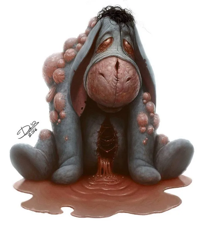11 of Your Favorite Childhood Cartoon Characters Turned Into Monsters Will Give You Nightmares