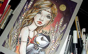 I Paint Charming Creatures Inspired By Irish Nature, Dreams And My Children