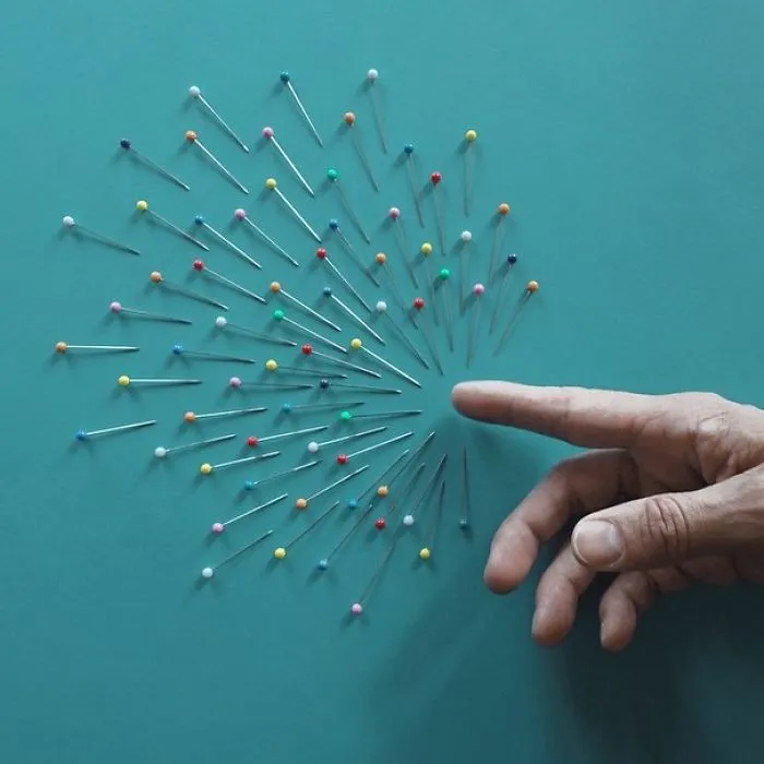 Artist Uses Everyday Objects To Create Powerful Arrangements In An Ode To Turquoise