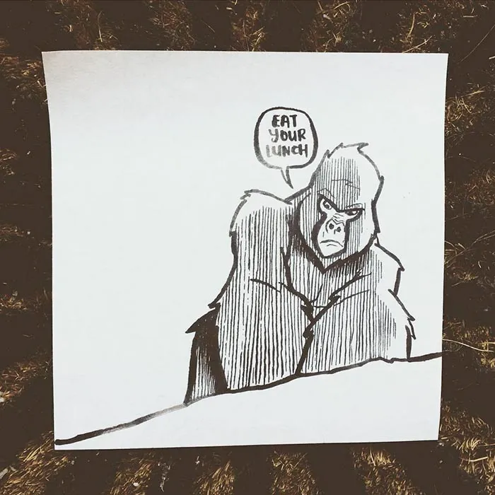 Dad Surprises His Daughter With Different Post-It Note Hidden In Her Lunch Every Day For Past 3 Years