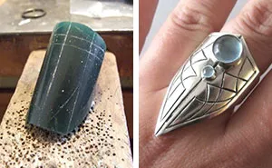 From Wax To Jewelry: I Handcrafted A Silver Claw Ring