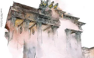 Korean Artist Watercolors Cities She Visits