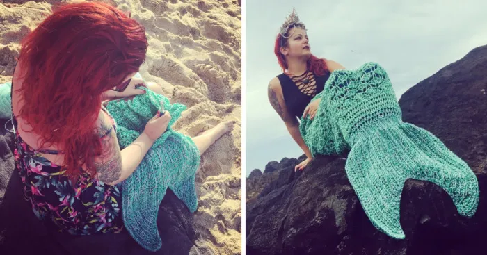 I Crochet Blankets That Make Your Mermaid Dreams Come True