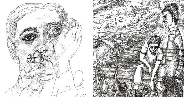 My Neo-Noir Drawings