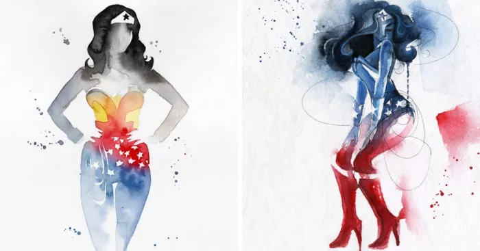 My Obsession With Wonder Woman In 20 Illustrations