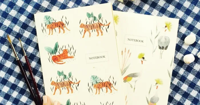 I Create Watercolor Patterns And Turn Them Into Handmade Stationery Goods