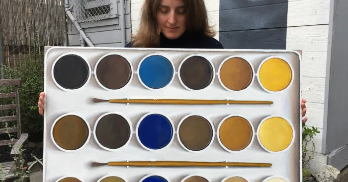 I Painted The Confusing & Fascinating Palette Of A Color Blind Artist