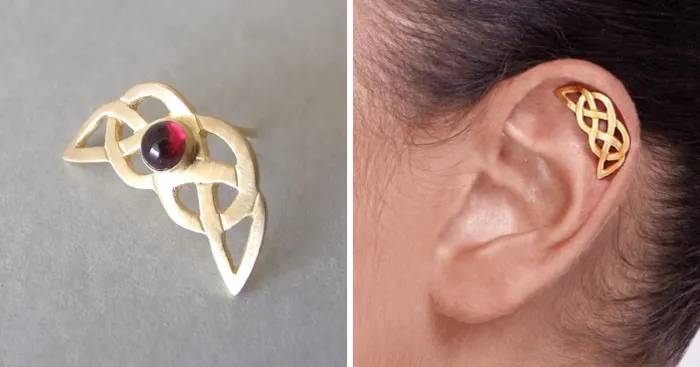 Helix Earrings For Celtic Lovers