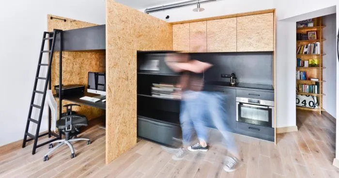 We Designed A Perfect Studio Apartment To Live And Work In Style