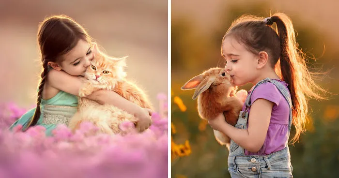 I Capture The Special Bond Between My Daughter And Animals