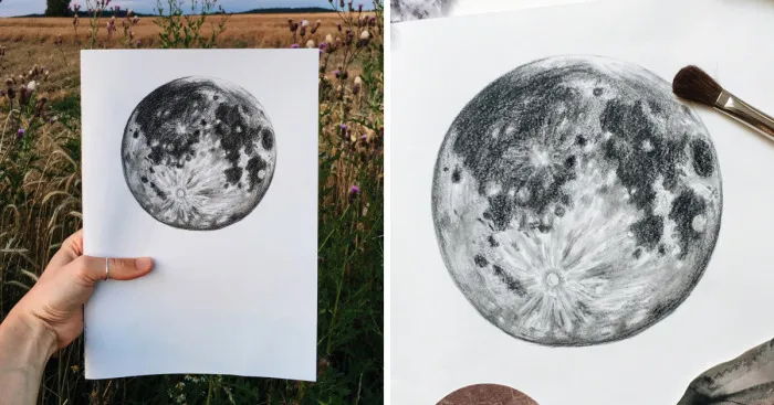 I Paint Galactic Landscapes To Photograph By Day