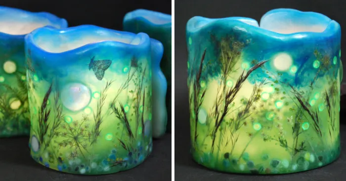 I Made These Paraffin Lanterns Inspired By Fireflies