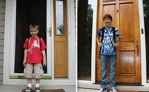 28 Pics Of First Day Of School Vs Last Day Of School