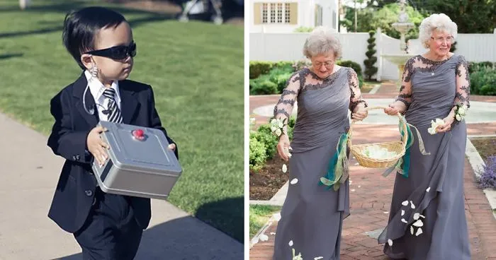 24 Flowers Girls And Ring Bearers Who Stole The Spotlight From The Bride & Groom
