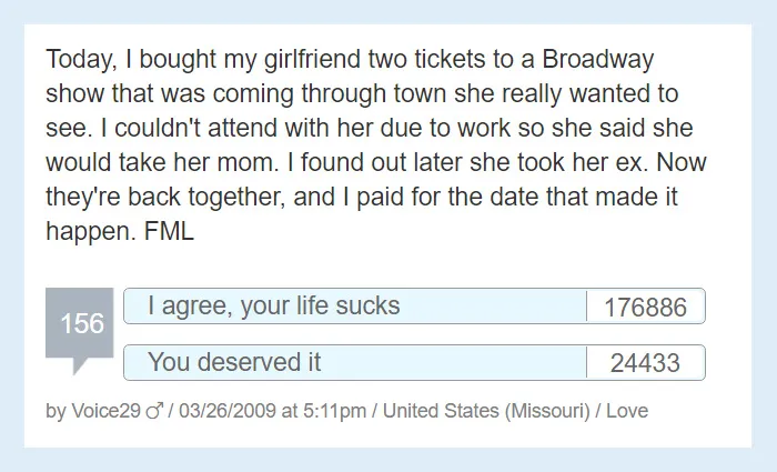 People Share Their Worst 'F*ck My Life' Moments And They're So Sad It's Funny